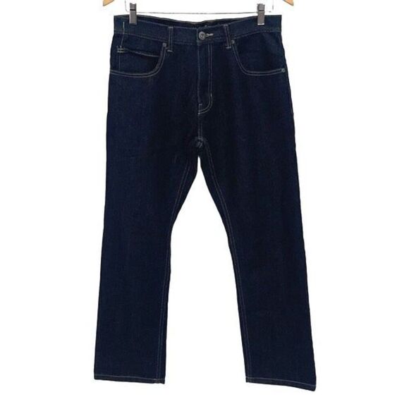 Denim & Co. Mens Regular Fit Straight Leg Denim Jeans Blue Size‎ 30x30 - Picture 1 of 7
